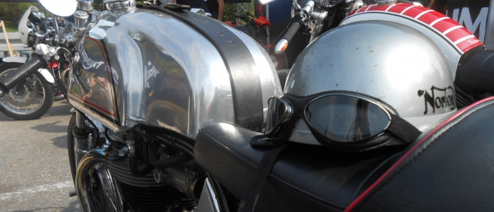Glemseck 101 cafe racer 2014 motorcycle touring holiday